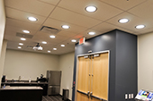 NTEC Canteen using ActiveLED Round Ceiling Downlight